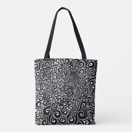 Wirbles Design Tasche (Rückseite)