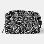 Wirbles Design Waschbeutel (Rückseite)