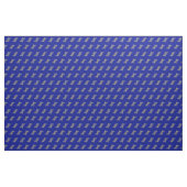 Wirbles Fraktal blaues Brown Stoff (Yard (91,4 cm))