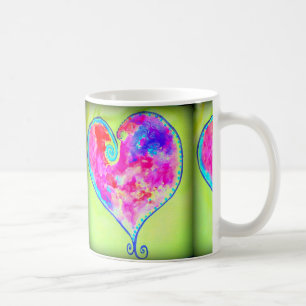 Wirbles Grün Kaffeetasse