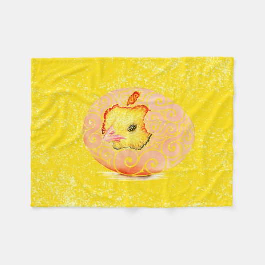 Wirbles Hatchling Fleecedecke (Vorderseite (Horizontal))