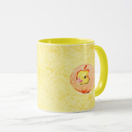 Wirbles Hatchling Tasse (VorderseiteRechts)