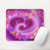 Wirbles Herzmousepad Mousepad (Mit Mouse)