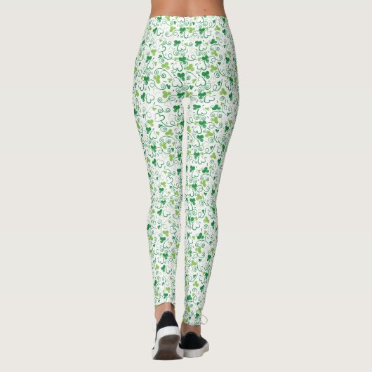 Wirbles Kleeblatt Leggings (Rückseite)