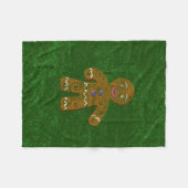 Wirbles Lebkuchen Fleecedecke (Vorderseite (Horizontal))