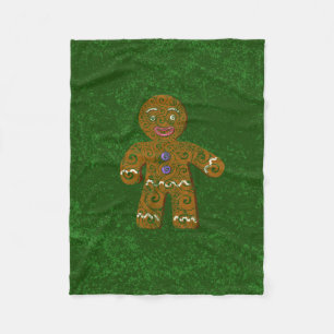 Wirbles Lebkuchen Fleecedecke