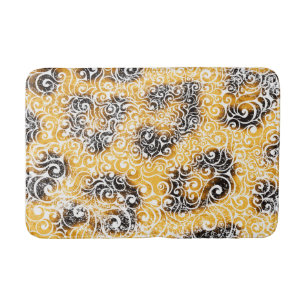 Wirbles Leopard-Muster Badematte