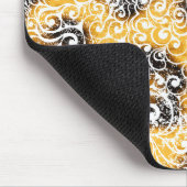 Wirbles Leopard-Muster Mousepad (Ecke)