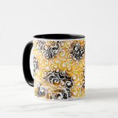 Wirbles Leopard-Muster Tasse (Vorderseite Links)