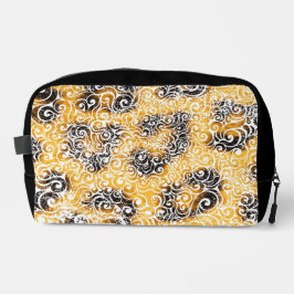 Wirbles Leopard-Muster Waschbeutel