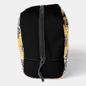 Wirbles Leopard-Muster Waschbeutel (Rechts)