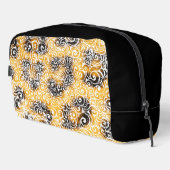 Wirbles Leopard-Muster Waschbeutel (Rechte Ecke)