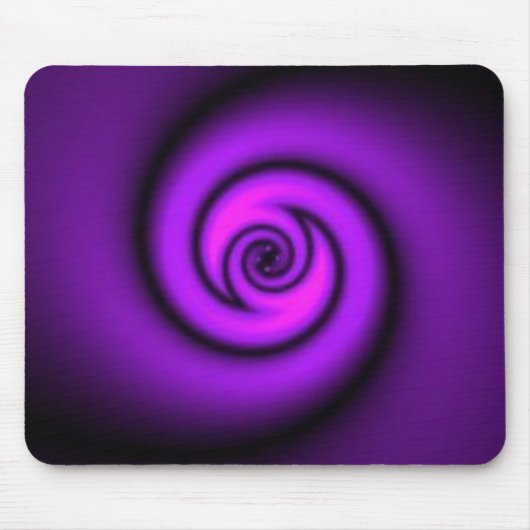 Wirbles Lila Mousepad (Vorne)