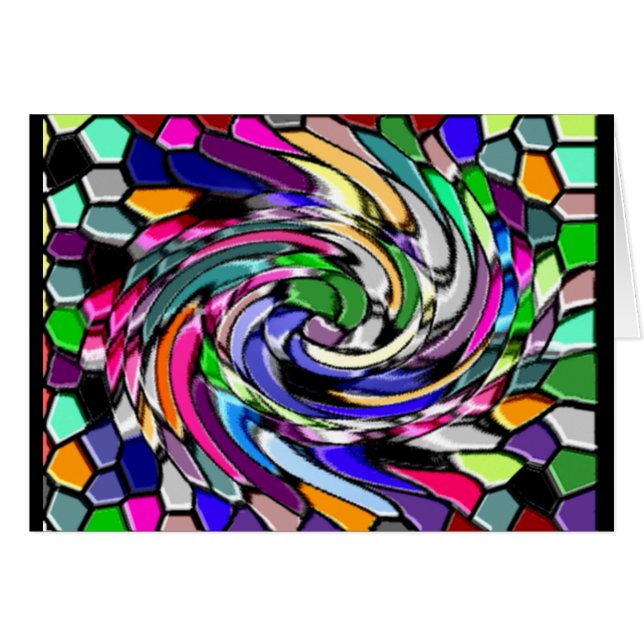 Wirbles Mosaik (Vorderseite (Horizontal))
