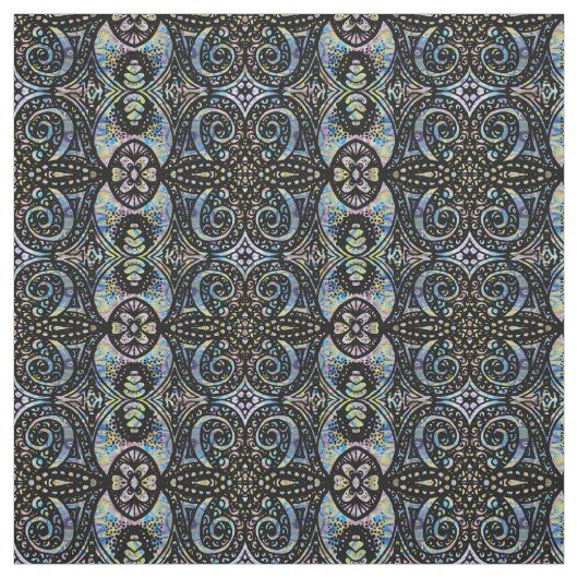 Wirbles Muster Stoff (Muster)