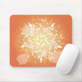 Wirbles Orange Mousepad (Mit Mouse)