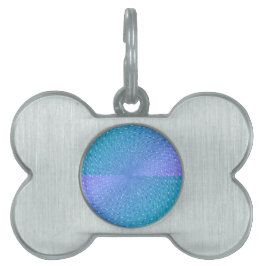 Wirbles Pastell Lila Aquamarines Abstraktes Muster Tiermarke