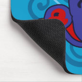 Wirbles Schlucken Mousepad (Ecke)