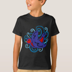 Wirbles Schlucken T-Shirt