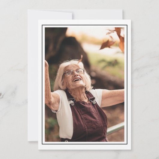 Wirbles Skript in unseren Herzen für immer Ankündi Einladung (Rückseite)