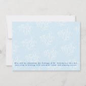 Wirbles Skript Vielen Dank Abschluss Foto-Karte Dankeskarte (Rückseite)