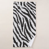 Wirbles Zebra-Design Badehandtuch (Badehandtuch)