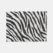 Wirbles Zebra-Design Fleecedecke (Vorderseite (Horizontal))