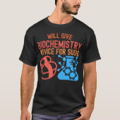 Wird Biochemie für Sushi geben T-Shirt (Vorderseite)