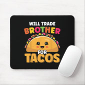Wird Broker für Tacos Lover Niedliche Funny Cinc Mousepad (Mit Mouse)