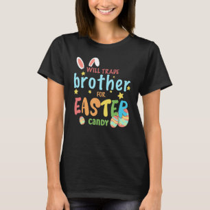 Wird Brother für Ostereier Niedlich Bunn tauschen T-Shirt