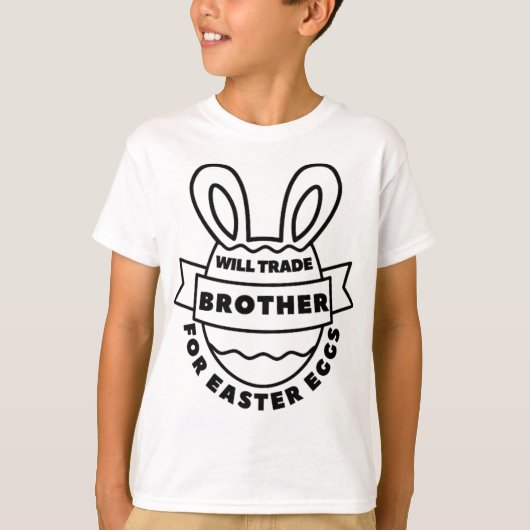 Wird Brother für Ostereier T - Shirt (Vorderseite)