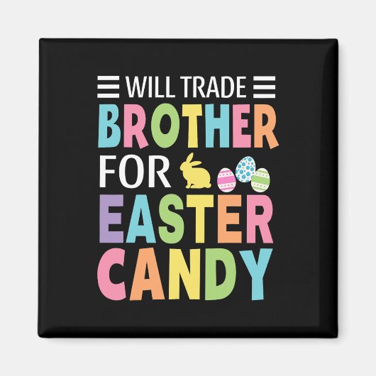 Wird Brother für Osterjungen Mädchen kaufen Kind Magnet (Vorne)