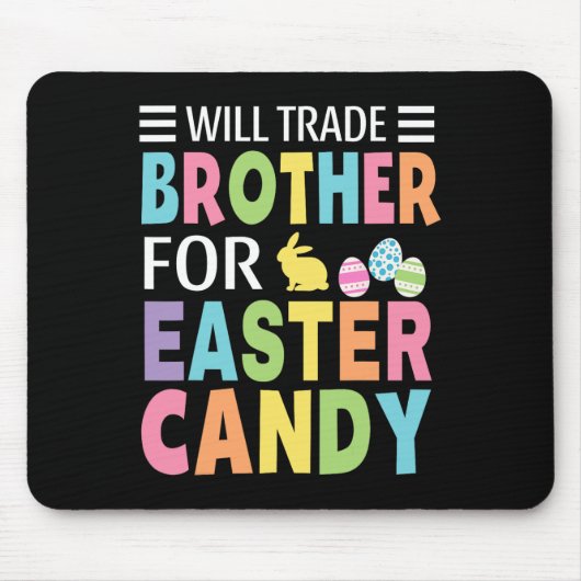 Wird Brother für Osterjungen Mädchen kaufen Kind Mousepad (Vorne)