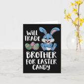 Wird Brother für Ostersüßer für Kinder tauschen Karte (Gelbe Blume)
