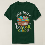 Wird Cousin Osterkandy Eier Happy Oster D T-Shirt (Design vorne)