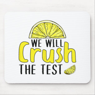 wird den Test-Lemon-Funny-Test-Tag für Stuhl zerbr Mousepad