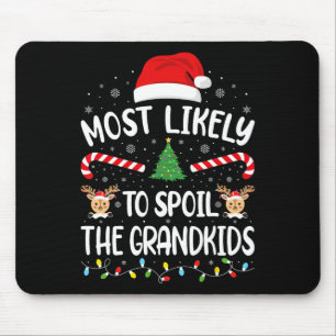 Wird die Enkelkinder am meisten verwöhnen Familien Mousepad