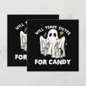wird die Schwester gegen niedlichen Halloween-Geis (Vorne/Hinten)