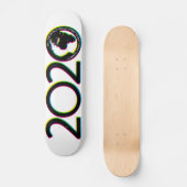 Wird die Welt endlich anfangen, die Dinge klar zu Skateboard (Vorderseite)