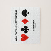 Wird Duplikatbrille für Anzug von Lebensmittelkart Puzzle (Vertikal)