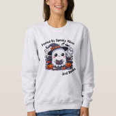 Wird durch die verdrossenen Eselchen und Bücher Ha Sweatshirt (Vorderseite)