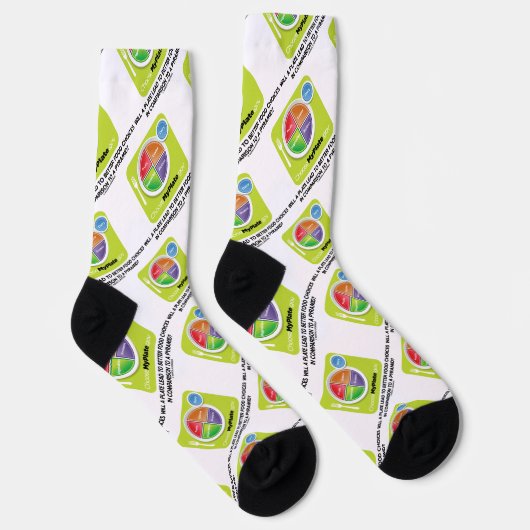Wird ein Plättchen zu einer besseren Lebensmittela Socken (Rechts)