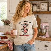 Wird eine alberne Kuh Tri-Blend Shirt