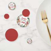 Wird Eins | Eichhörnchen Weihnachten 1. Geburtstag Konfetti (Gruppe)
