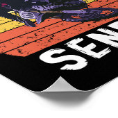 Wird es einfach nur senden Motocross Dirt Bike Dir Poster (Ecke)