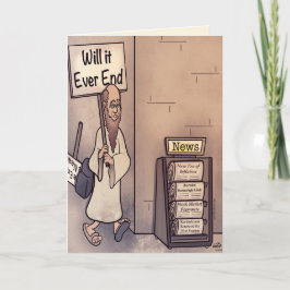 Wird es immer die Grußkarte beenden? Karte