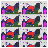 WIRD FABRIC. FARBIG STOFF (Muster)