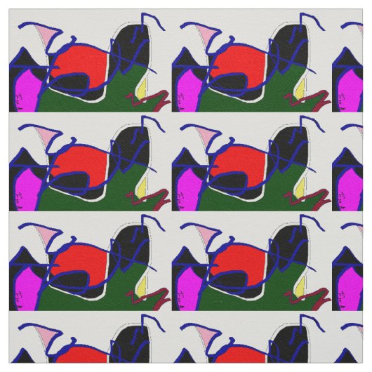 WIRD FABRIC. FARBIG STOFF (Muster)