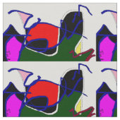 WIRD FABRIC. FARBIG STOFF (Nahaufnahme)