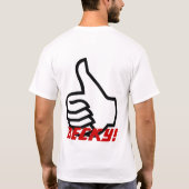 Wird für Becky T - Shirt arbeiten (Rückseite)